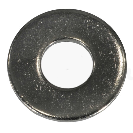 Midwest Fastener Flat Washer, For Screw Size 1/4" , 18-8 Stainless Steel 100 PK 53794